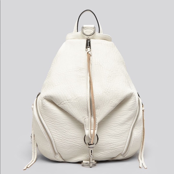 rebecca minkoff backpack white